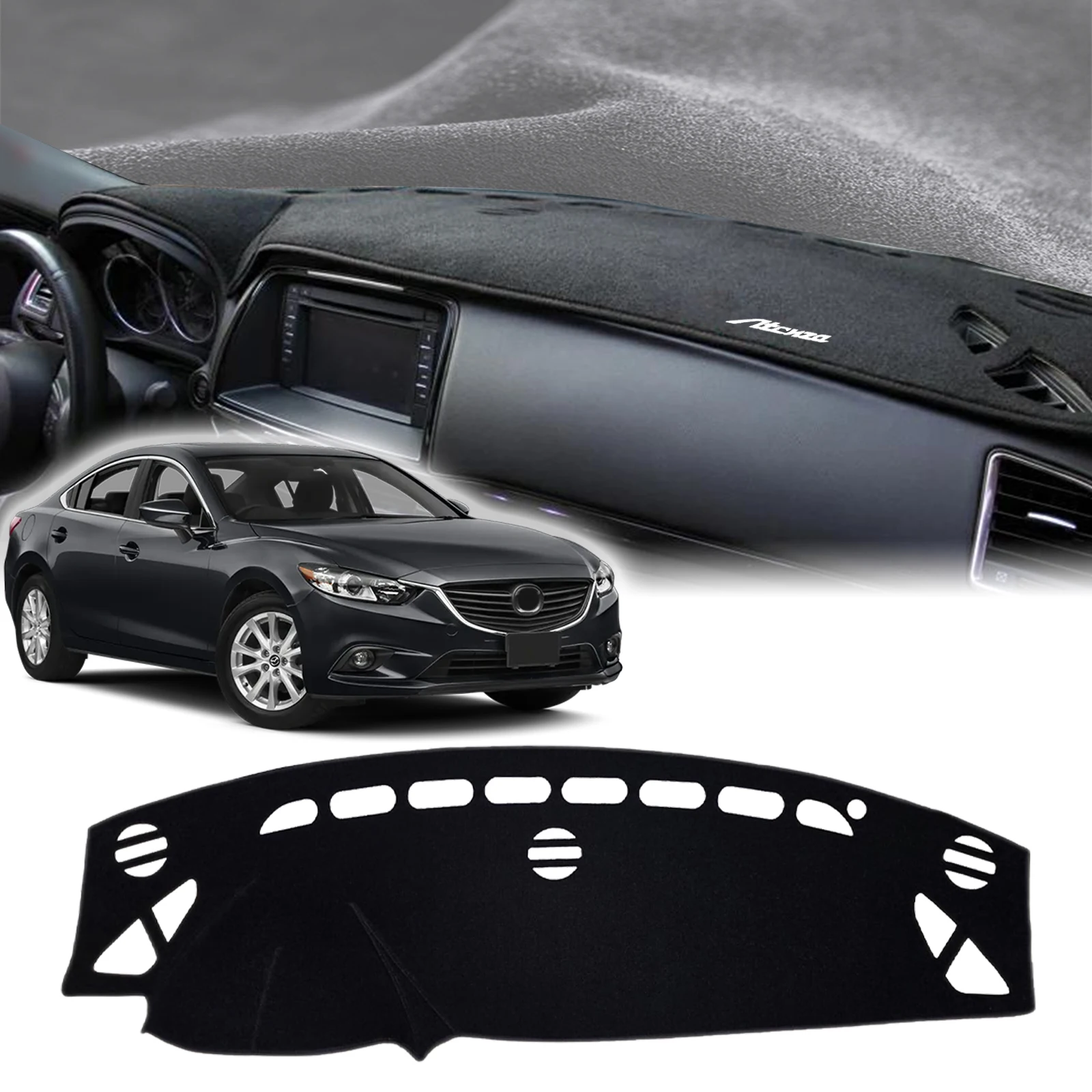 

fit for Mazda 6 Atenza GJ 2013 2014 2015 Dashmat DashMat Sunshade Dashboard Cover Pad Protective Carpet Car Accessories
