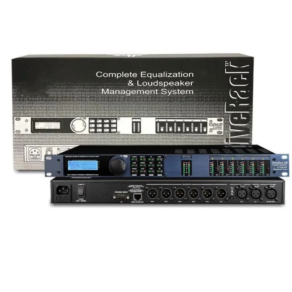 2026 DriveRack 260 High-performance Audio Processor Controller for Stage Performance System, 2-inch and 6-out Audio Audio Equipm