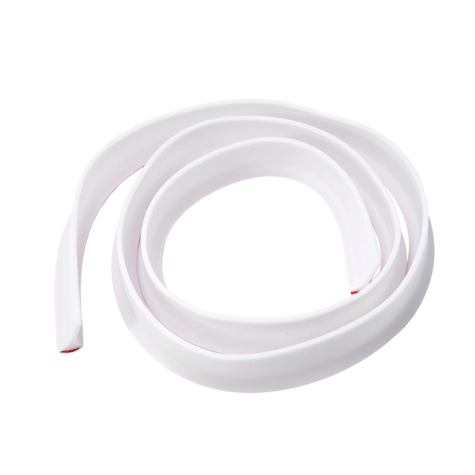 Flexible Silicone Shower Barrier Water Stopper Strip to Keep Water Inside Bathrooms Kitchens and Curbless Shower Thresholds