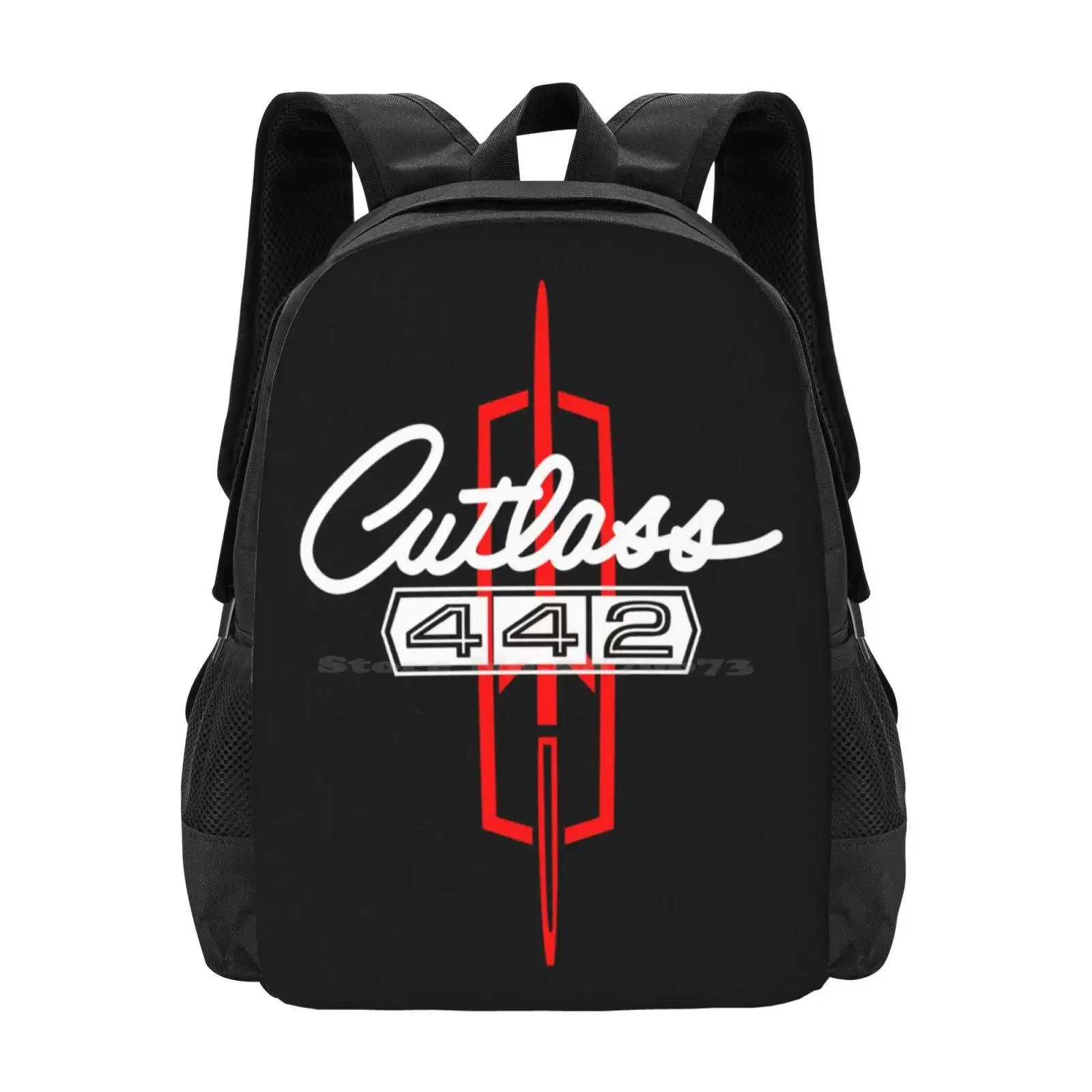 

Cutlass 442 Oldsmobile Hot Sale Schoolbag Backpack Fashion Bags Oldsmobile Cutlass 442 Racing Muscle Car Classic Car Logo