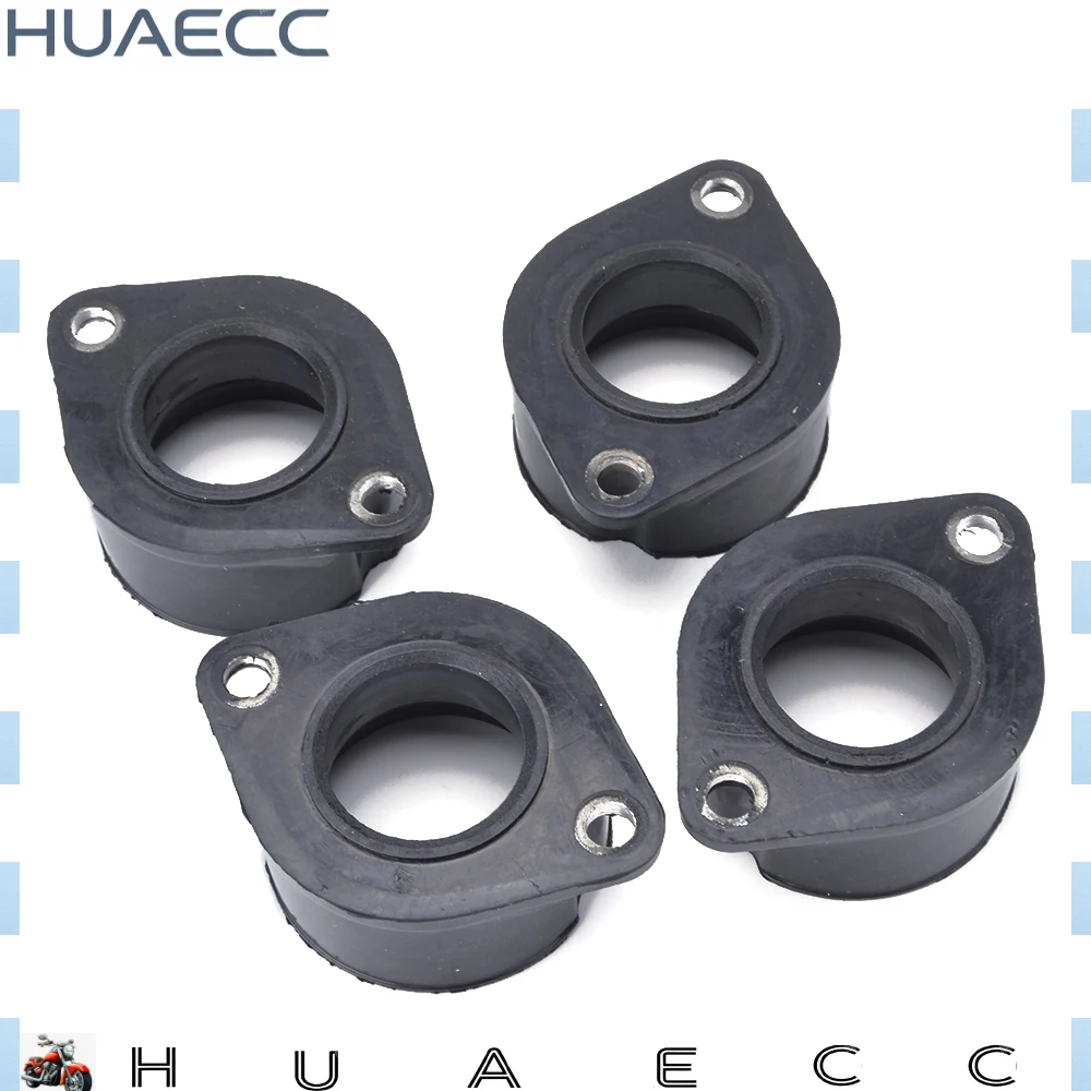 4PCS 16065-1131 Motorcycle Carburetor Interface Adapter Intake Manifold Pipe for Kawasaki KZ1000 ZX1100 ZN1100 GPZ1100 ZXT10A view 3