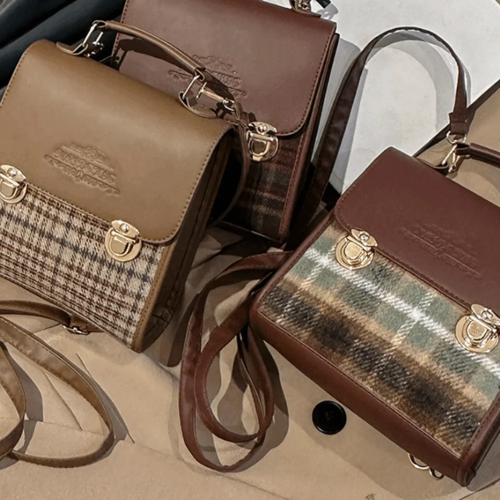 Simple Preppy Shoulder Bag All Match Korean Trendy Crossbody Bag Ins Temperament Handbag Students