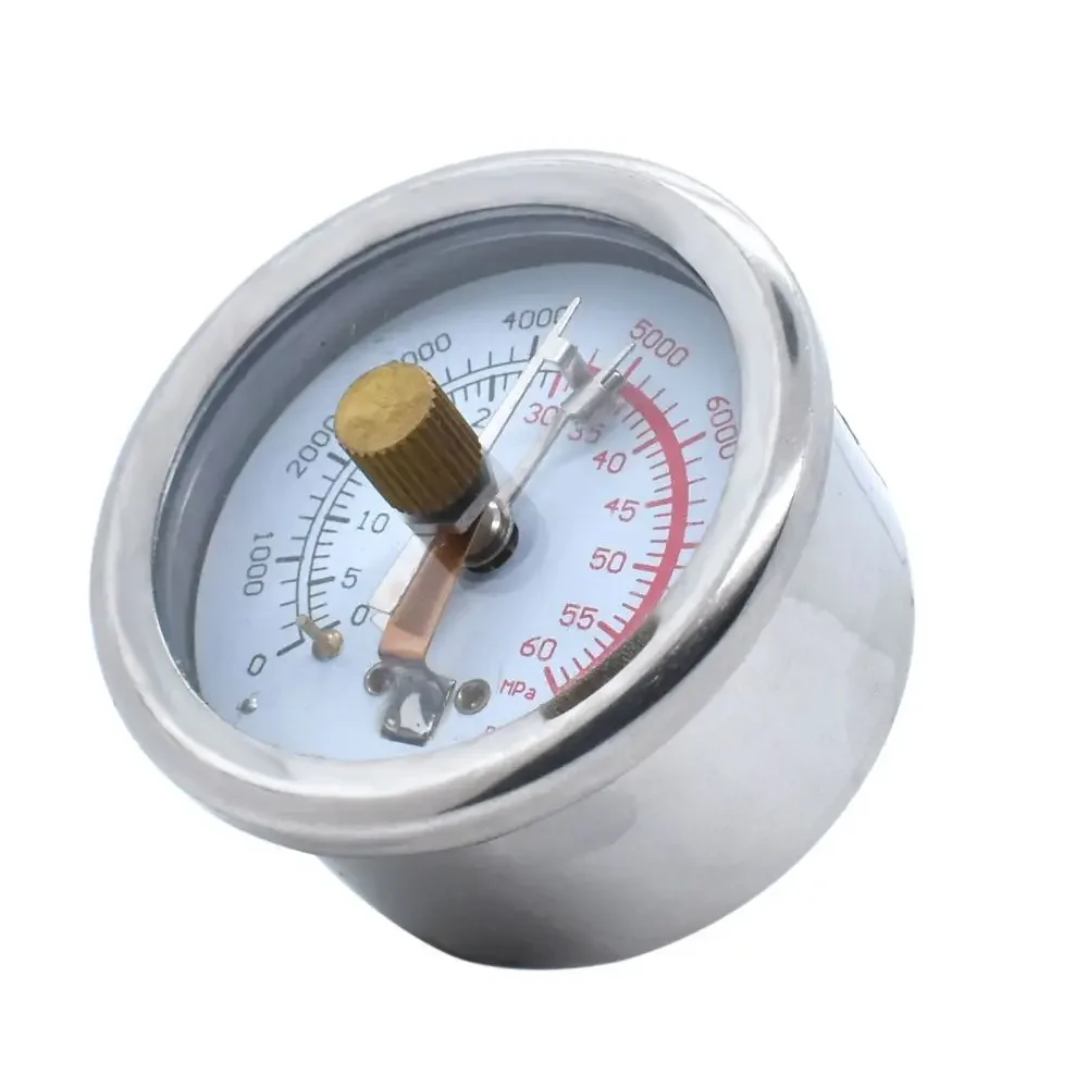 TUXING 6000Psi Adjustable Pressure Gauge Set Pressure Gauge for Air Compressor Pneumatic Components Accessories Thread M12*1.25