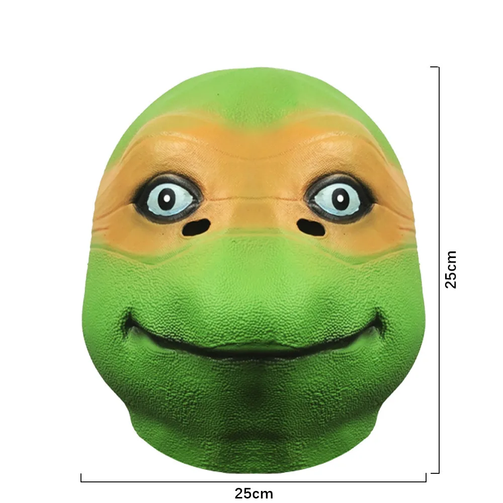 Froschmaske Tier-Vollkopf-Latexmaske Halloween-Cosplay-Kostüm für Erwachsene Partydekoration Requisiten Grün – Detail 5