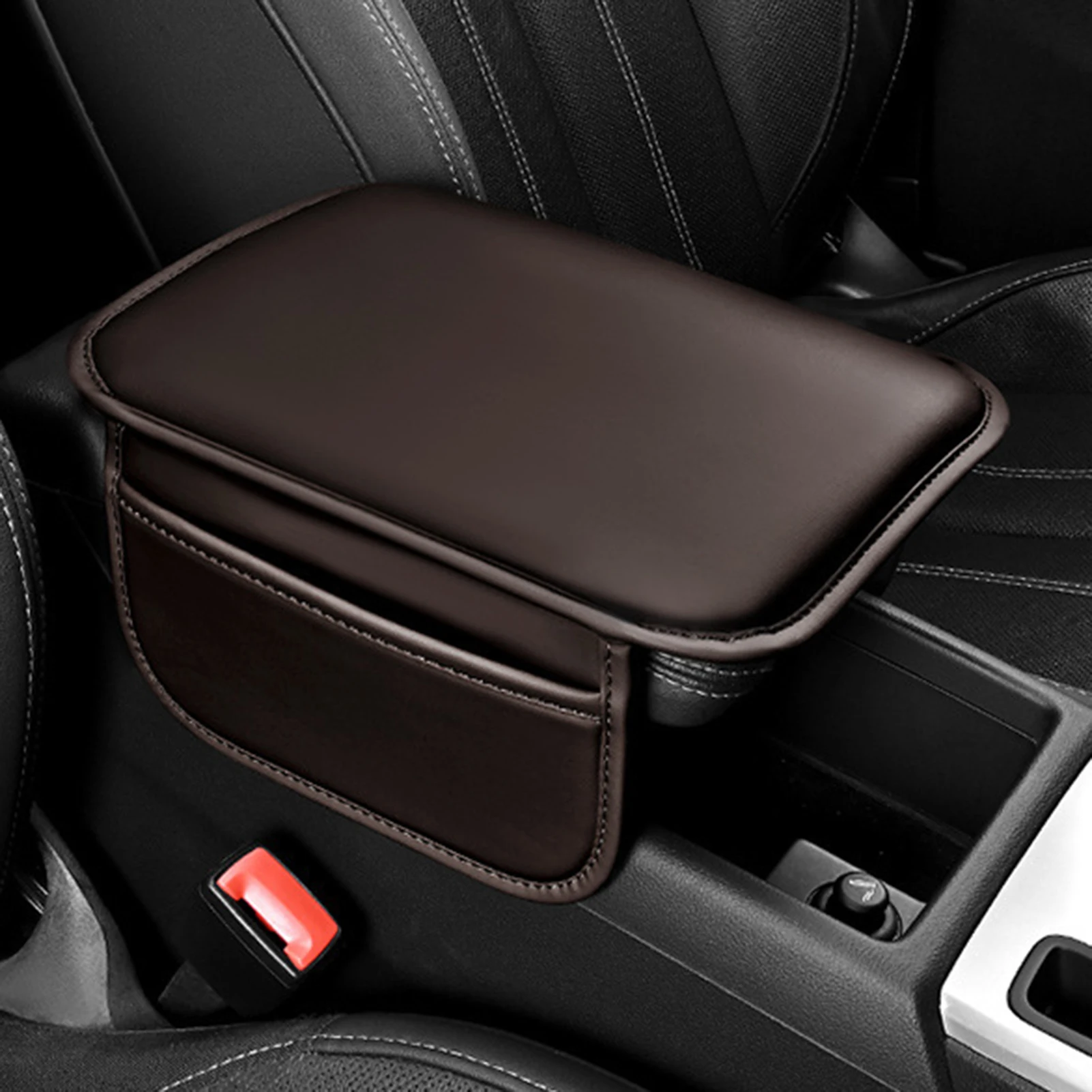 غطاء وحدة التحكم المركزية للسيارات مناسب للاستخدام مع أكياس تخزين جانبية مناسبة لمعظم المركبات