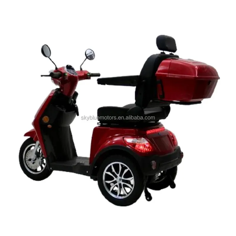 Factory Best Selling 1000W 60V  FOC Controller Electric Mobility Scooter 25km/h  3 Wheel  Electric Scooter E Scoote