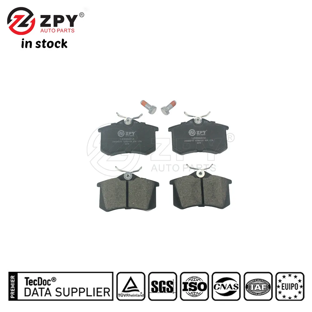 

ZPY New Hight Quality Rear Disc Brake Pad Set For VW Passat 1JD 698 451A