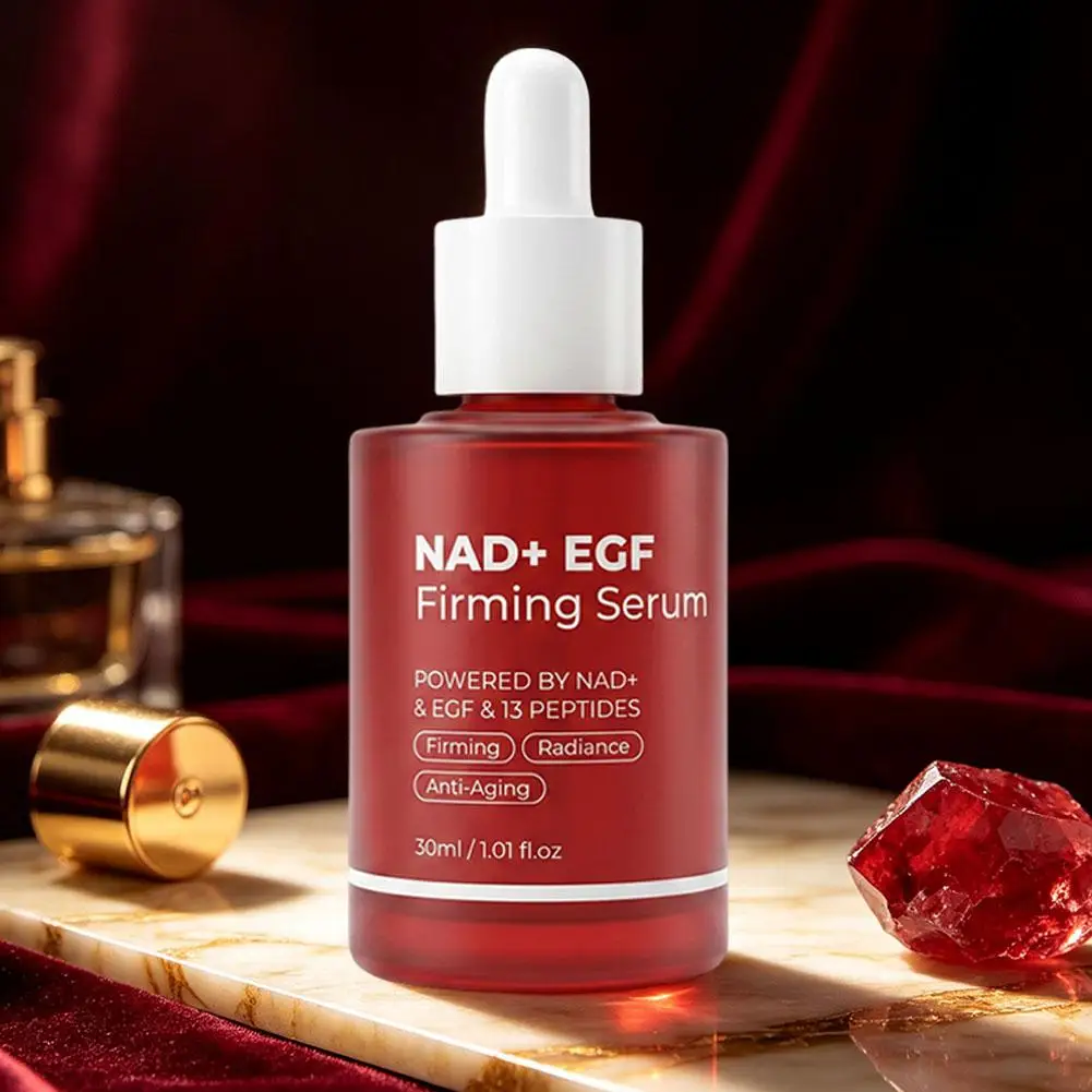 NAD+ EGF Straffendes Serum Strahlkraft-Verstärker Tiefenhydratation Hautreparatur Anti-Falten Tägliches Gesichts-Essenz-Serum 30ml – Detail 4