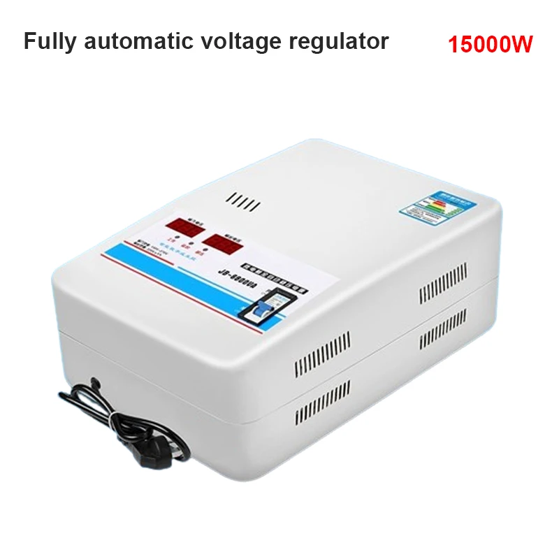 15KVa Voltage Stabilizer With Input Voltage 120V-270V And Output 220V Household Automatic Stabilized Power Supply Tool