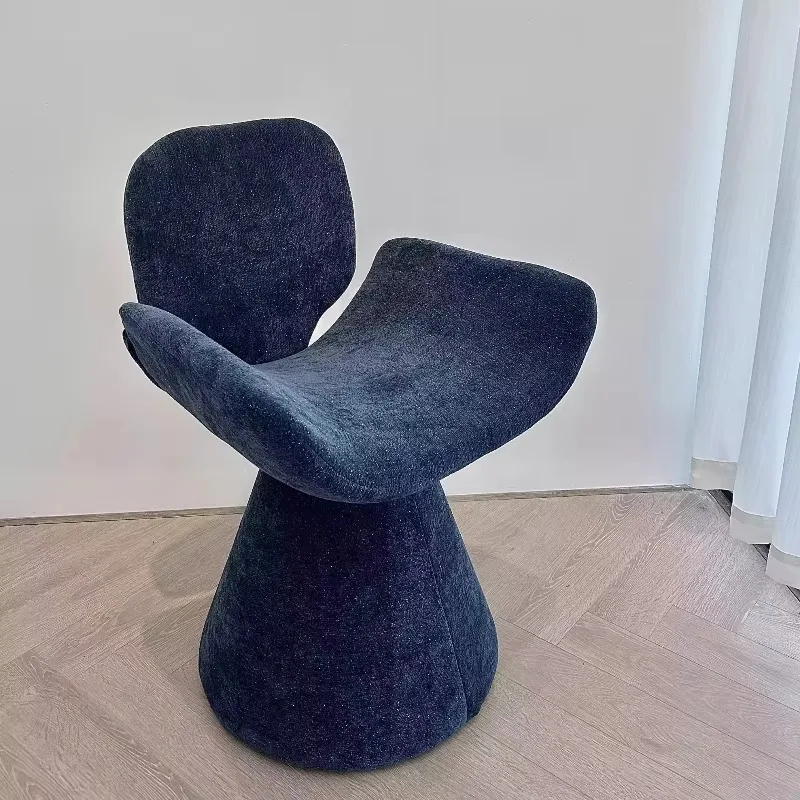 

Скандинавские стулья для гостиной, современный табурет для макияжа, табурет для макияжа для спальни, легкий роскошный стул-комод, сверкающий стул со спинкой для макияжа