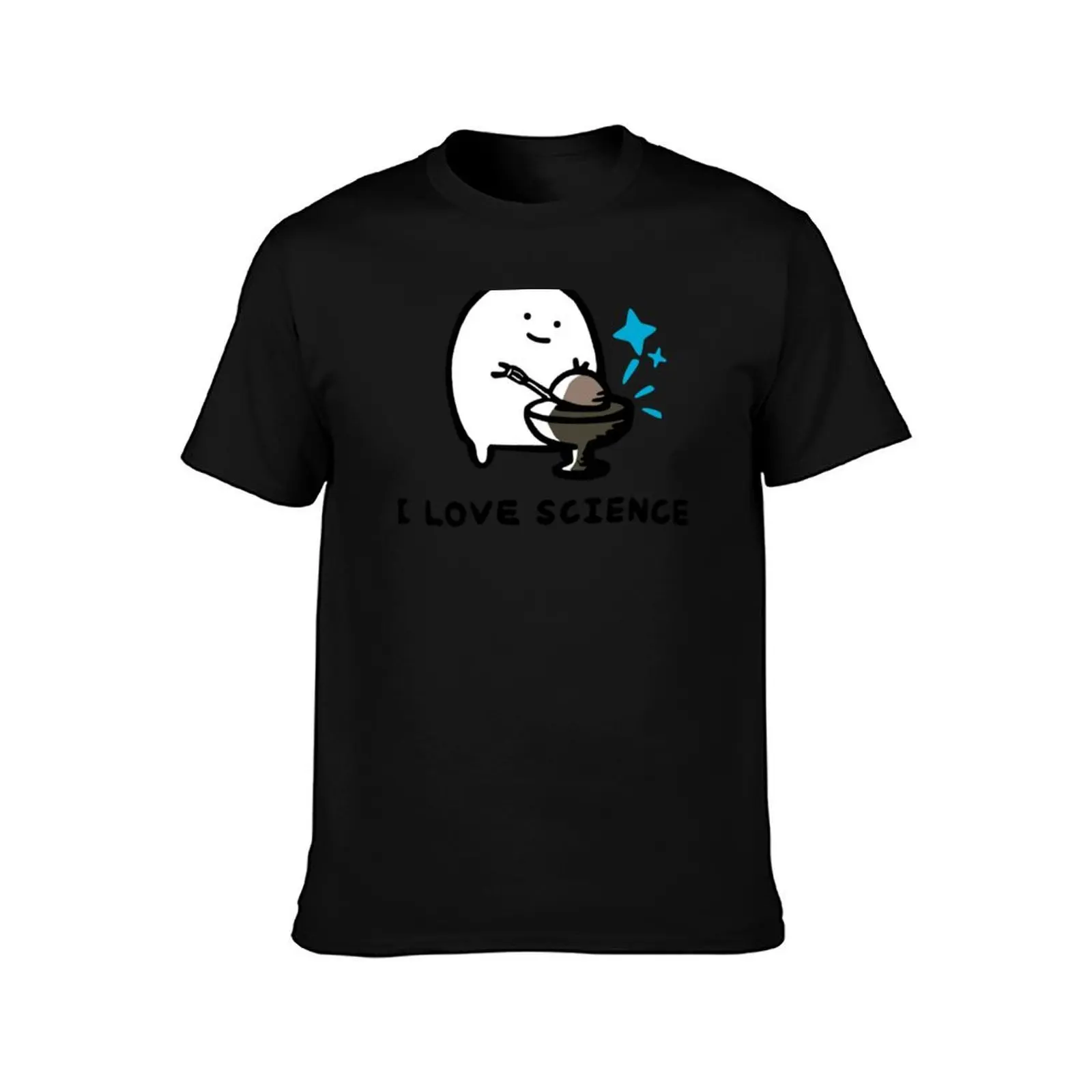 I Love Science - Demon Core T-Shirt Basic Plain Short Sleeve Crew Neck Tee T-Shirt