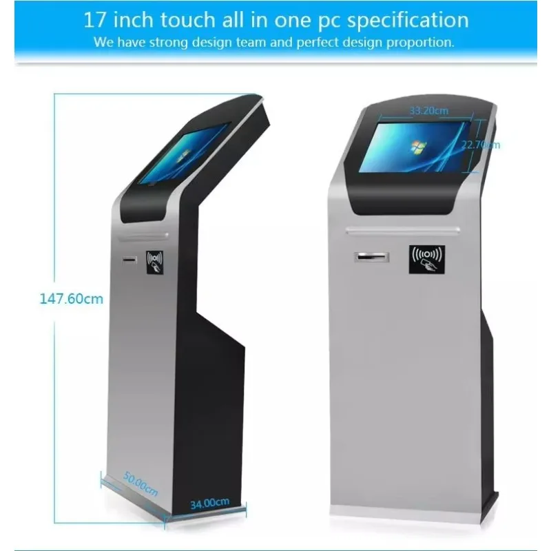 Kiosks Self Service A4 Documents Printing Scan Form Filling test Report Printing Touch Screen Kiosk