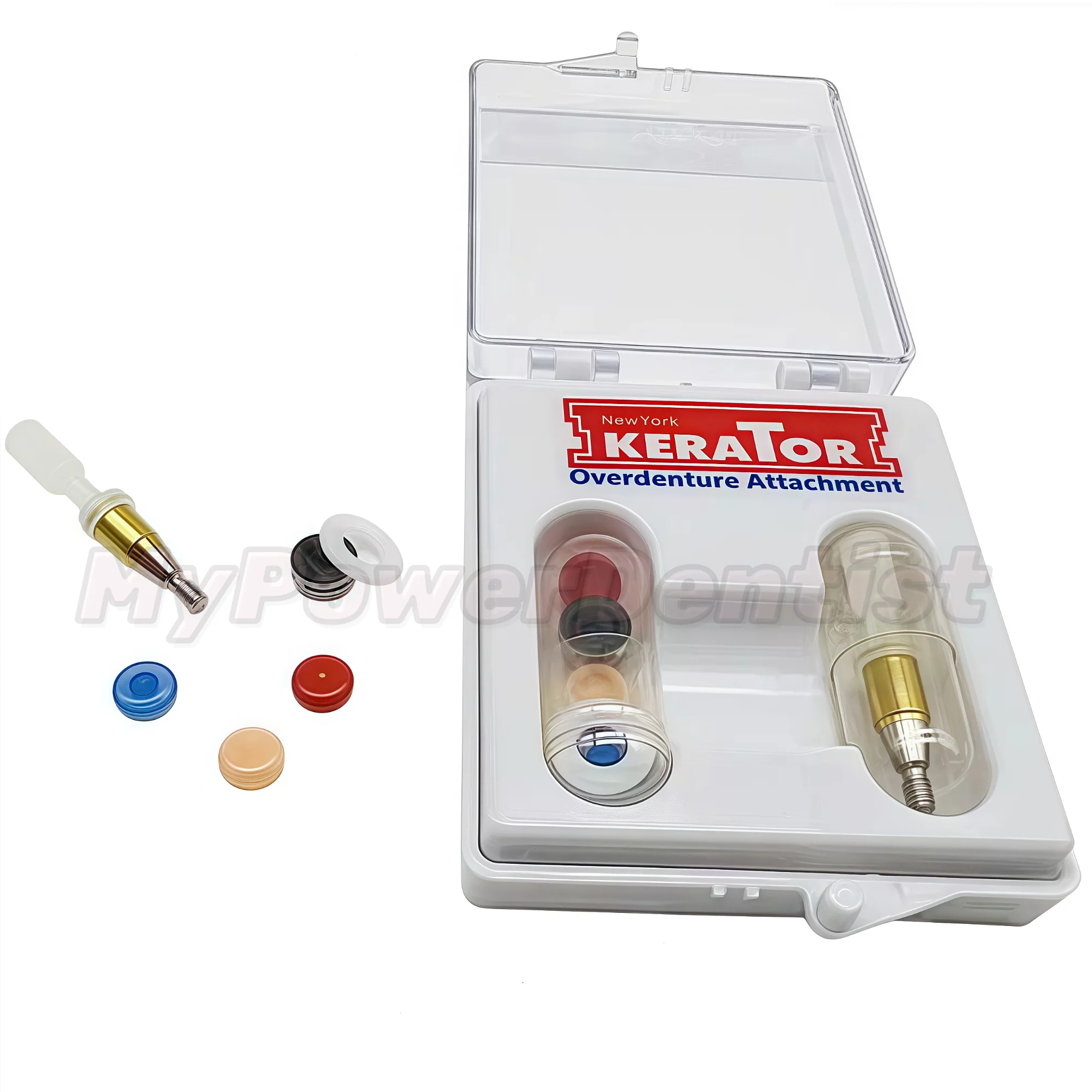 Dental Abutment Retentive Caps Inserts Locator Implant Metal Housing Caps Mini Regular Height 1/2/3/4/5/6