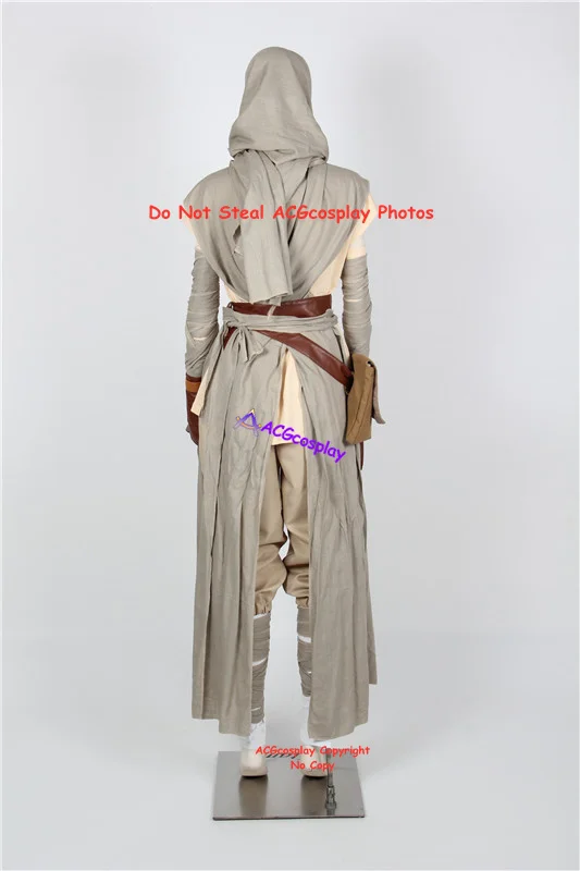 Rey Cosplay Costume acgcosplay Include Big Bag