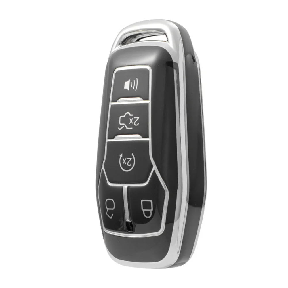 

Чехол для автомобильного ключа из ТПУ для Ford Fusion, Mondeo Explorer, для Mustang F150 2015 2020, защита и безопасность вашего ключа