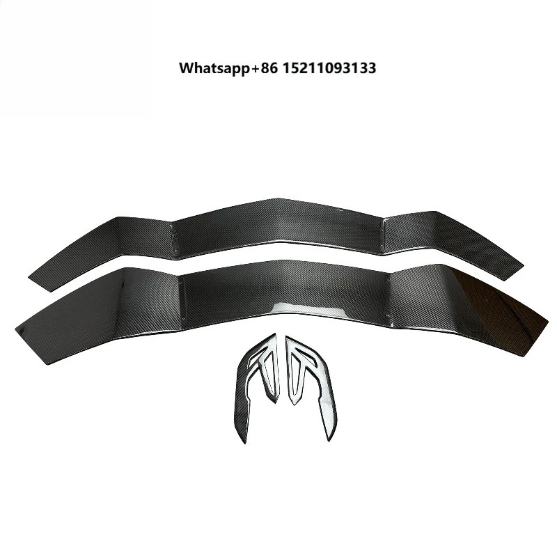 Hot Selling Vorstein Style Car Parts Dry Full Carbon Fiber Car Rear Spoiler for Lambo Aventador LP700 Rear Wing 2011-2015