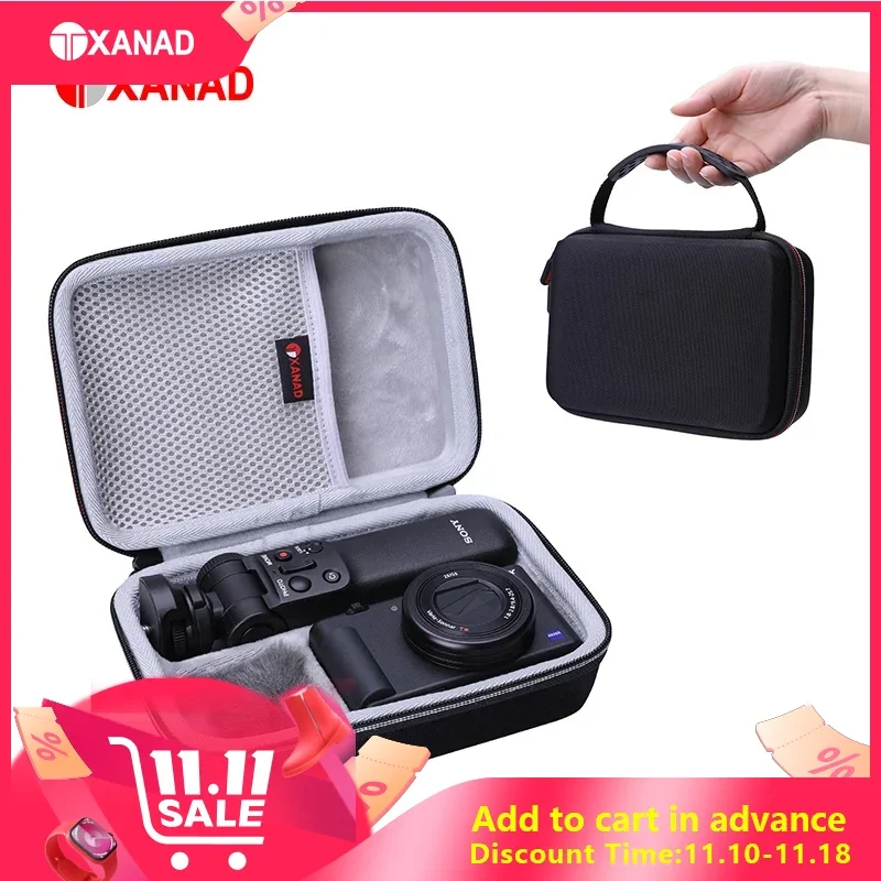 XANAD Hard Case for Sony ZV1 and ZV1 II Camera Travel Protective Carrying Storage Bag(only case)