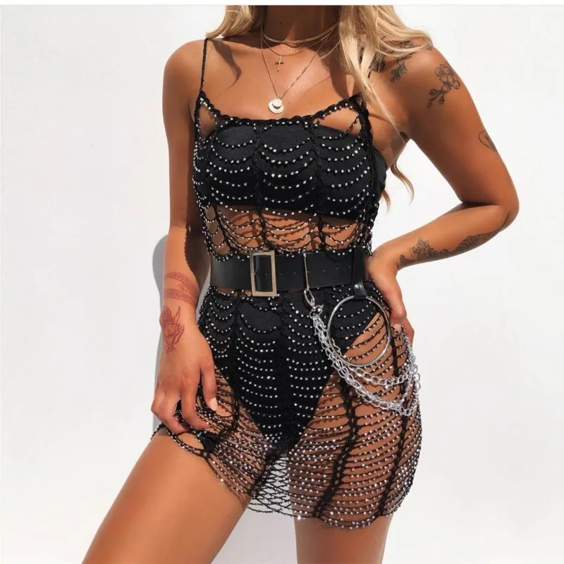 Women's Summer Cover-up Dress Crochet Openwork New Comfortable Casual Minimalist Fashionable Suitable Luxurious Designer Unique