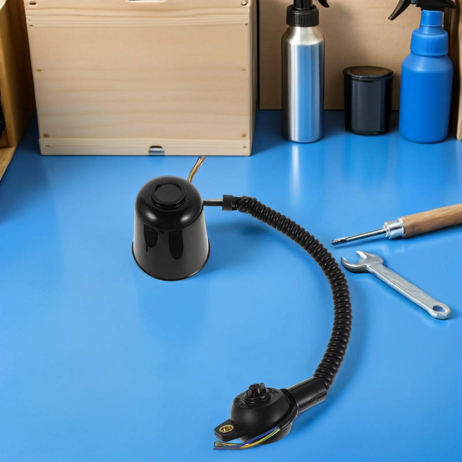 

Комплект для подвесного светильника E27: патрон, трос, крепление, телескопический пружинный провод, аксессуары для освещения