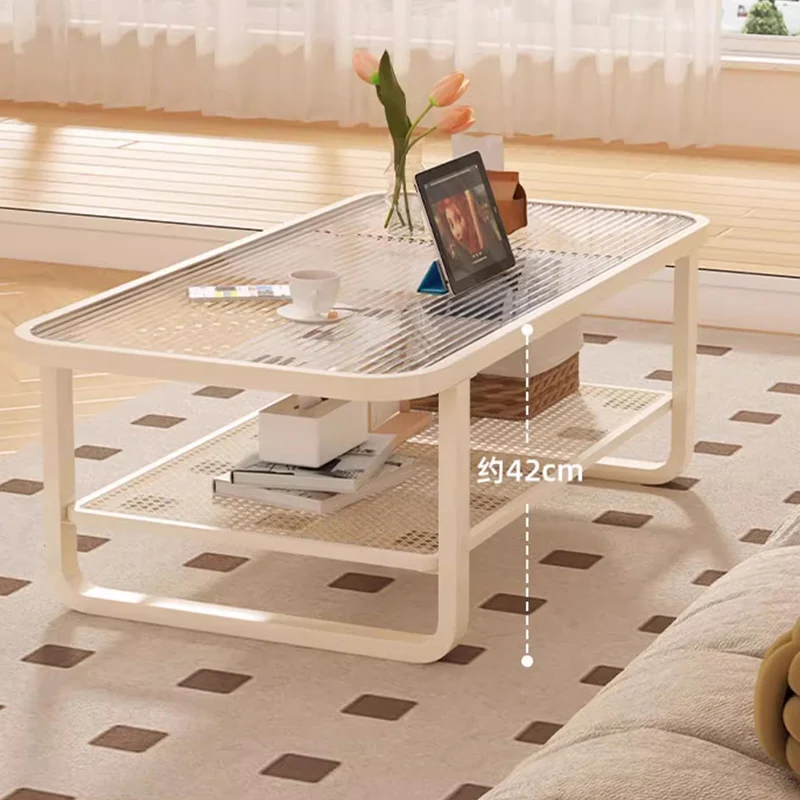 Living Room Coffee Table Bedroom Modern Designer Organizer Standing Side Table Minimalist Unique Meubles Lounge Suite Furniture image 2