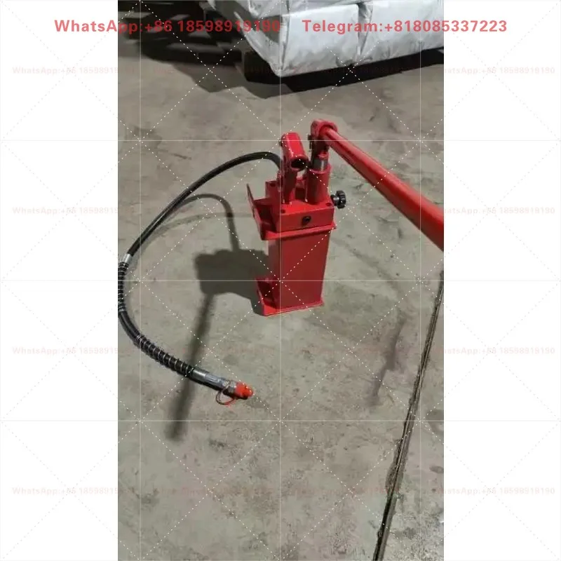 Workshop 50 Ton Power Jack Body Repair Kit Equipment Hydraulic Bench Press With Foot Pump