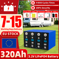 EU Stock 3.2V 320Ah Prismatic LiFePO4 Cell -20°C Charging 8000 Cycles for Telecom Tower Backup Energy Storage System