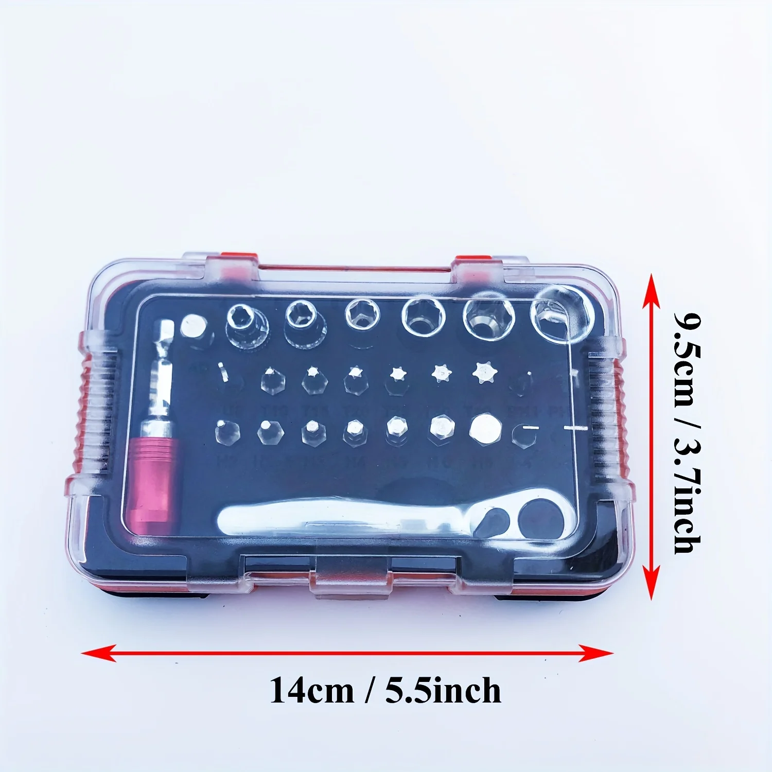 27 in 1 Mini Ratchet Wrench Set with Screwdriver Bits&Socket Wrench-Versatile Tool Set for Daily Maintenance of Household Applia