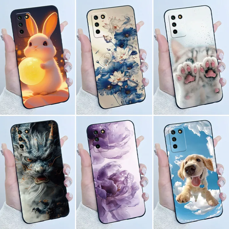 Funda de silicona suave de lujo para ZTE Blade V30 Vita, funda bonita y genial para ZTE Blade V 30 V30Vita v30 Vita, Fundas negras de TPU