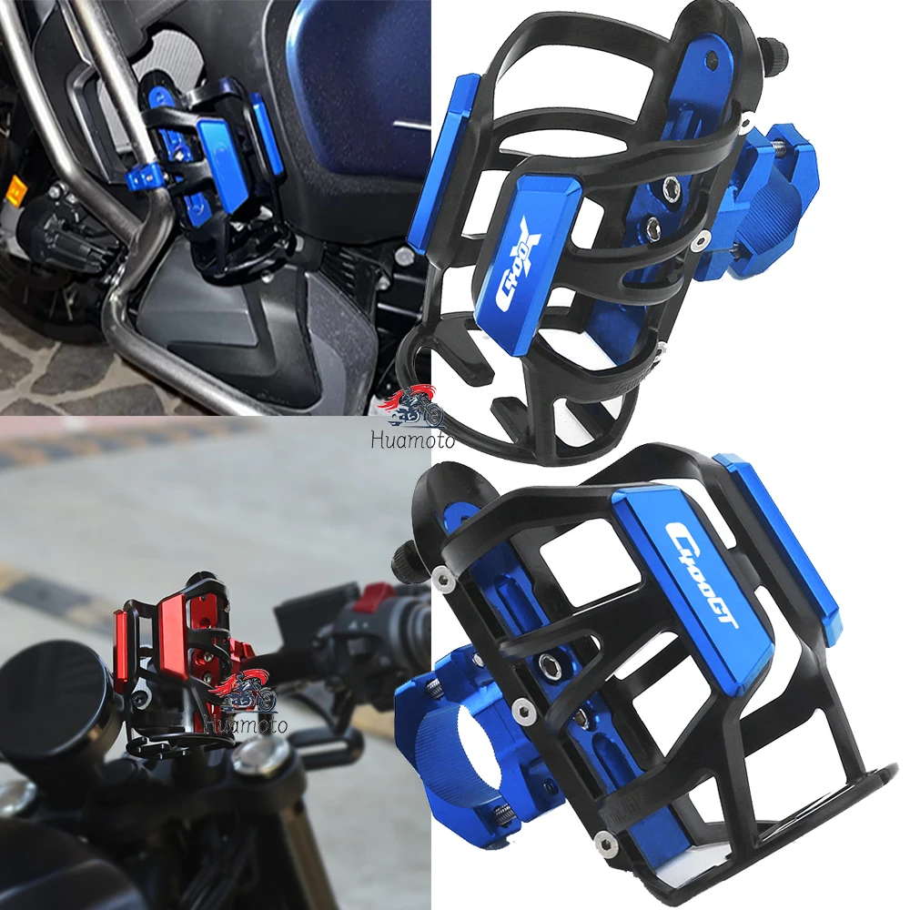 

For BMW C400X C400GT 2019-2023 Motorcycle Accessories CNC Beverage Water Bottle Drink Cup Holder Bracket Mount Parts
