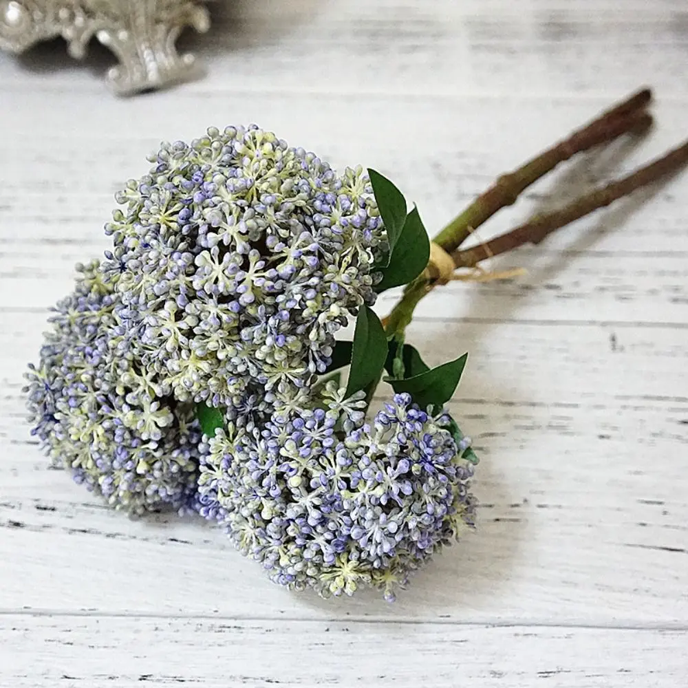 Tanaman Cengkih Buatan Buatan Tangan Bunga Simulasi DIY Realistis Bunga Palsu Indah Plastik Dekorasi Meja Rumah