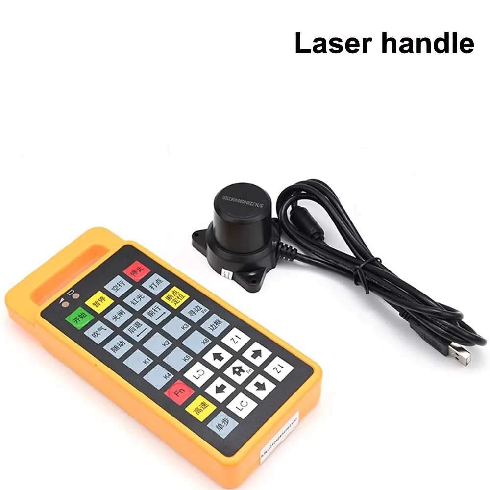 Fiber laser cutting machine system handle  wireless remote control handheld box