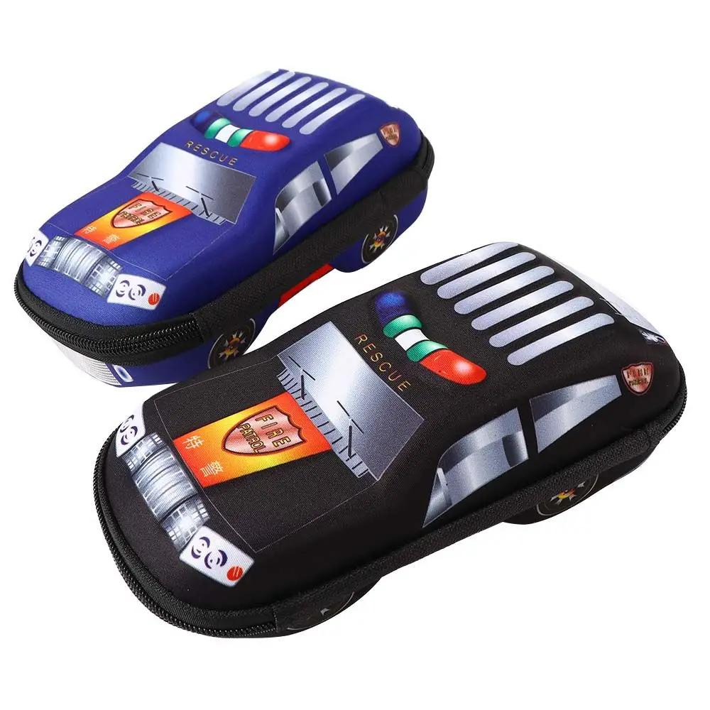 Пластиковый держатель для ручек из ЭВА, сумки для хранения канцелярских принадлежностей для гоночного автомобиля, сумка для канцелярских принадлежностей, школьный пенал, автомобильные пеналы, 3D сумка для карандашей