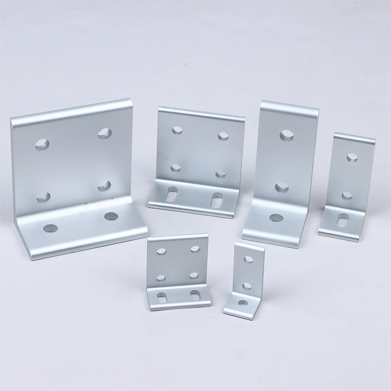 New Aluminum Profile Vertical Angle Adjustable Connection Unequal Side 90 Degree Right Angle Connection Fixed Accessories