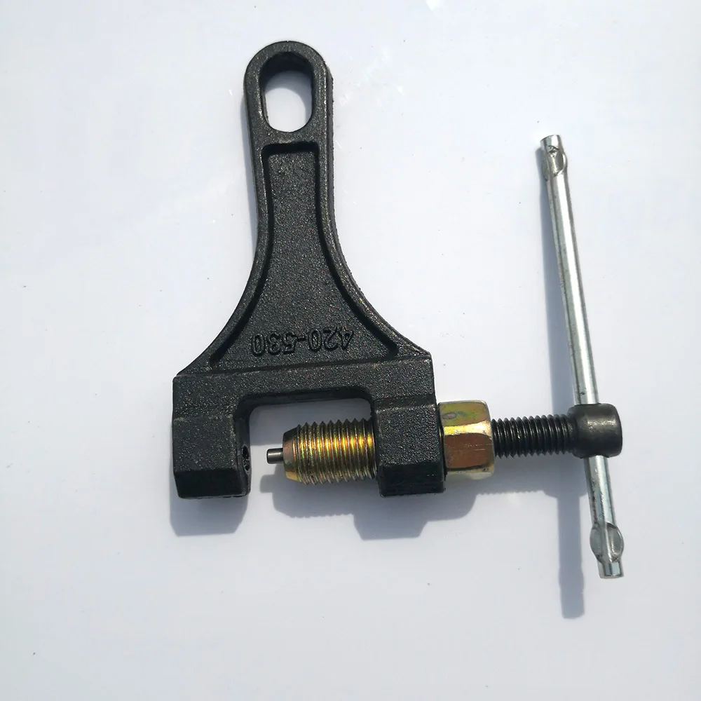 428-530/860 Triciclo per moto Smontaggio catena universale Strumento speciale Dispositivo di rimozione catena Forniture per smontaggio professionale