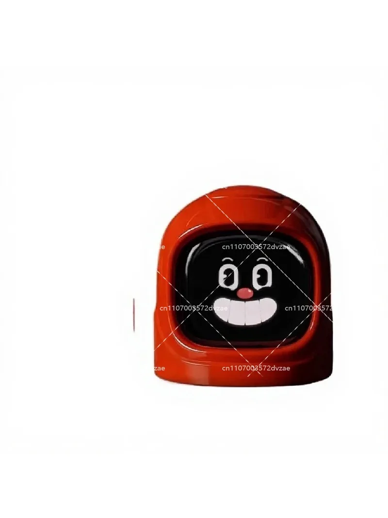 Car Electronic Ornaments Intelligent Expression Robot Pet Toy Vehicle Dashboard Decor Gift