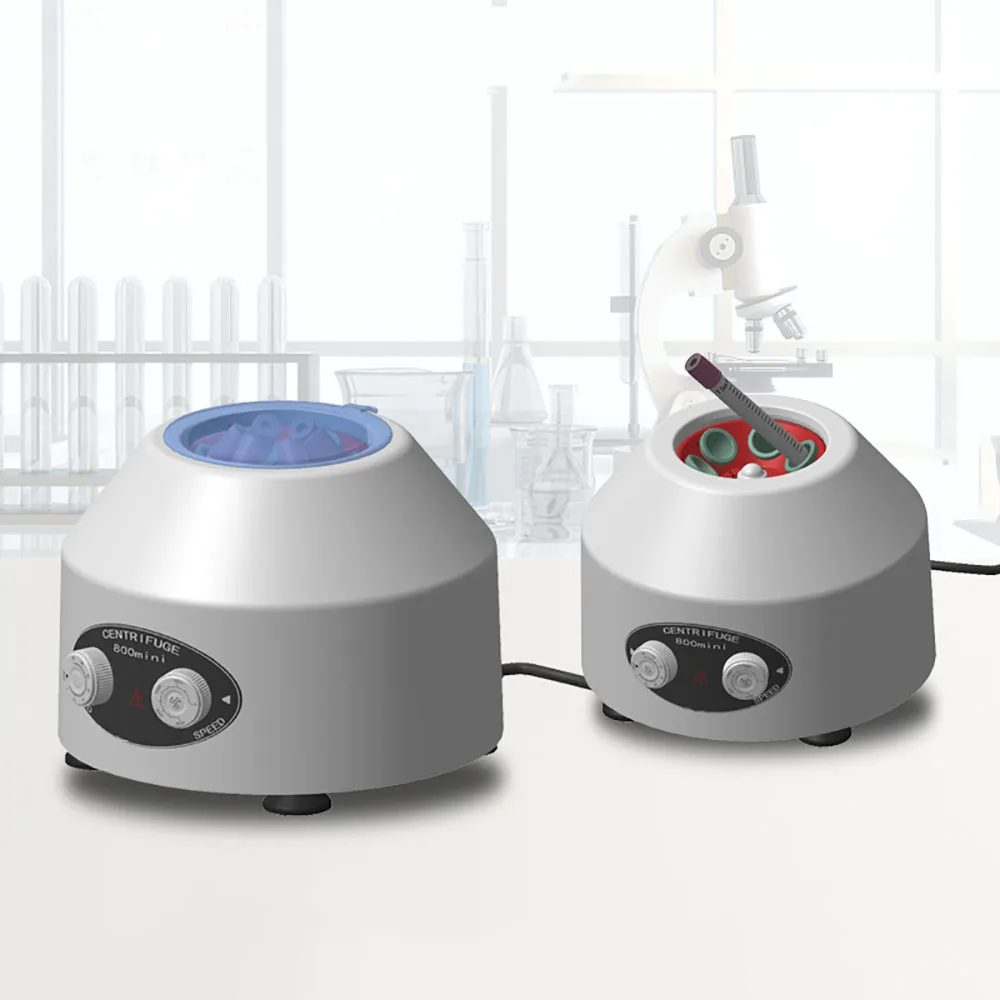 Plasma Serum Separate Machine Desktop Electric Centrifuge Low Speed 4000rpm Timing Medical Centrifuge Lab Practice Machine