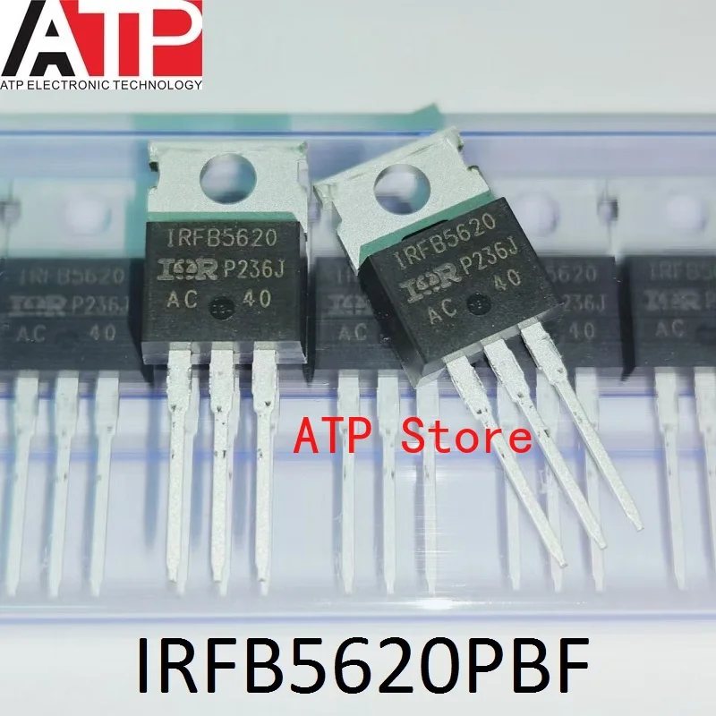 Transistor de efecto de campo de tubo MOS a-100%, Original, importado, IRFB5620, IRFB5620PBF, 25A, 220 V, 10 Uds./lote, 200 nuevo