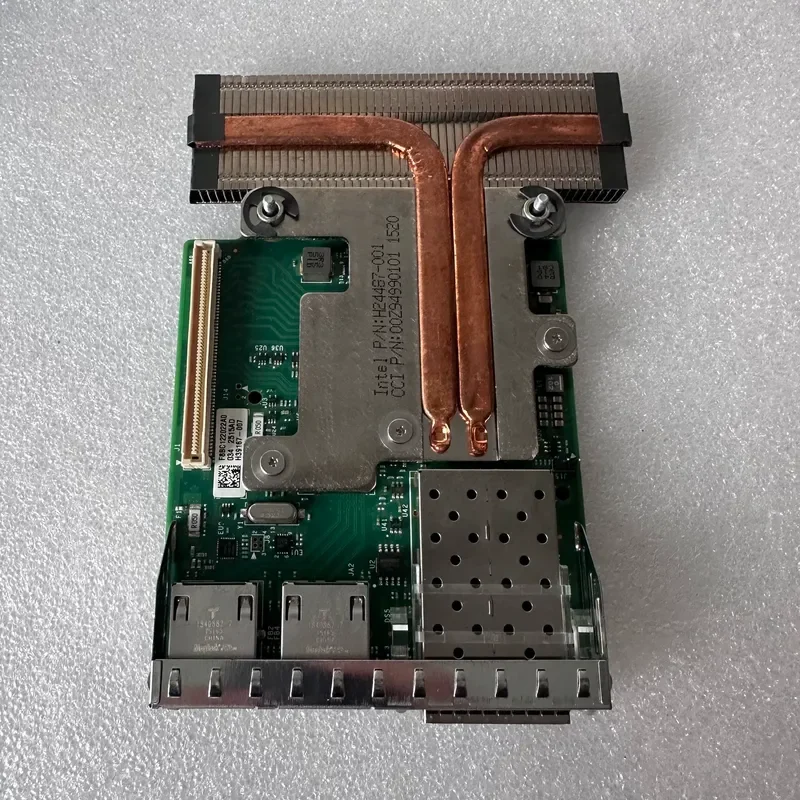 for Dell 6VDPG Network Card Dual Optical Port Dual Electric Port X710 I350 Adapter