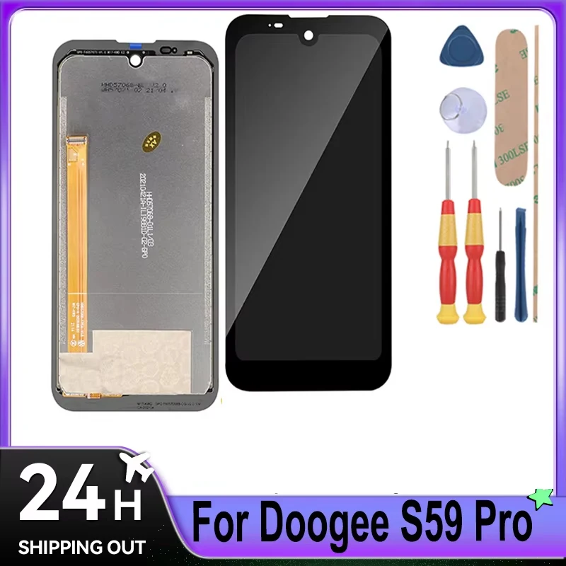 For Doogee S59 Pro/LCD Display + Touch Screen + Tools