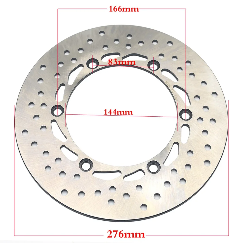 276mm Front Brake Disc Rotor For HONDA FJS400 Silverwing 2009-2016 FJS600 2003-2009 FJS600 AB 2011-16 SW-T 600 400 FJS 600 400