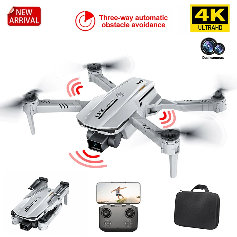 

2022 New XT1 Mini Drone 4K Professional HD Camera Three-sided Obstacle Avoidance Quadcopter RC Helicopter Plane Toys Gifts