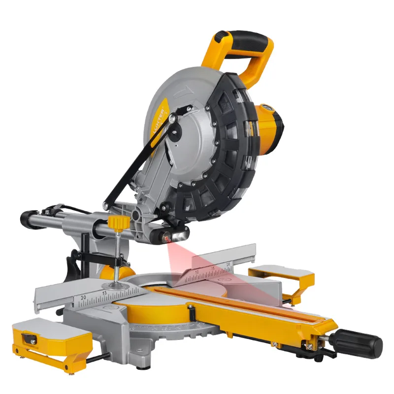 10 inch tie rod miter saw 45 degree woodworking cutter