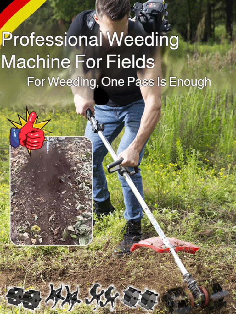 أجزاء قاطعة الفراشي مستقيم شفرة الخندق الجمعية إزالة الأعشاب الضارة عجلة المائل خدش الصلب أداة تشذيب الحافة رئيس جزازة العشب أجزاء #1