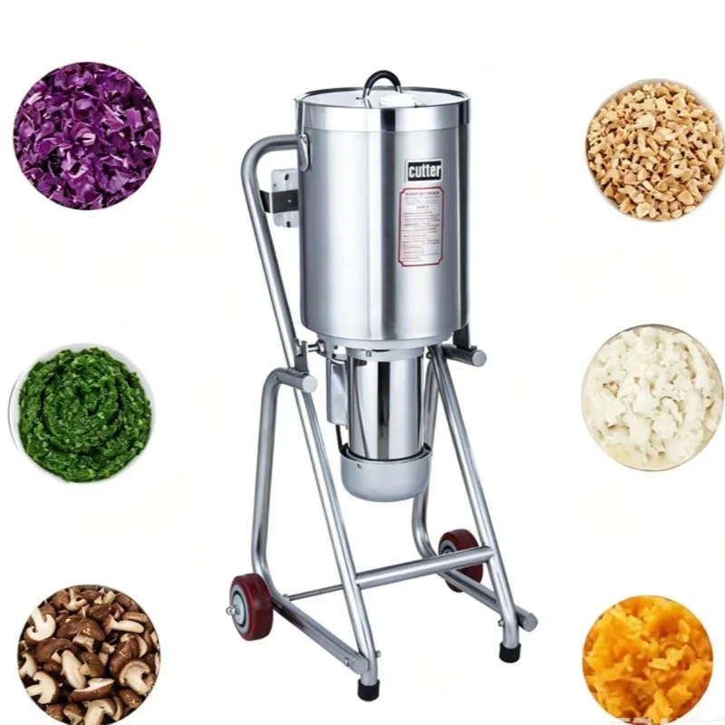 32L Commercial Food Blender Industrial Food Chopper For Vegetable Fruit Chili Meat Puree Making