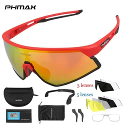 PHMAX Ultralight Polarized Cycling SunGlasses Outdoor Sports Bicycle Glasses Men Women Bike Sun glasses Goggles Bike Eyewear