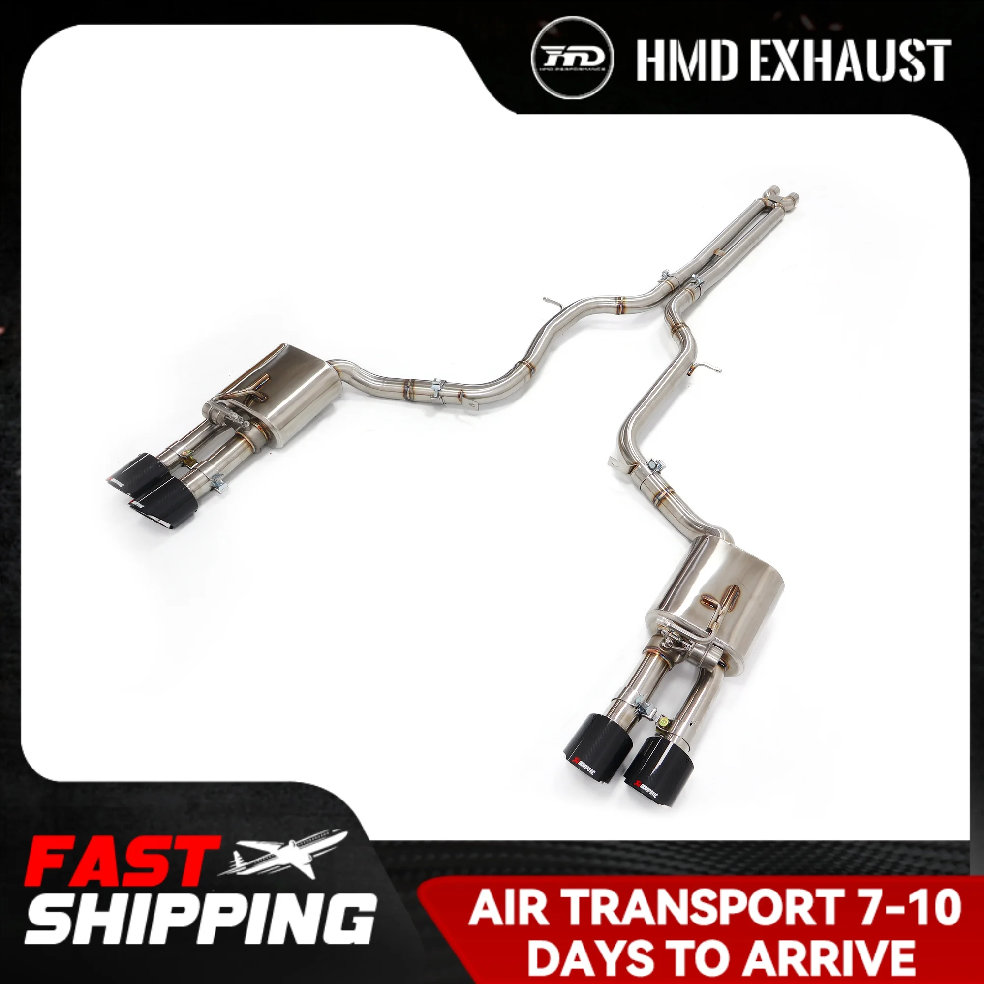 HMD Stainless Steel Exhaust System Performance Catback for Porsche Panamera 970 3.6L Auto Modification Electronic Valve