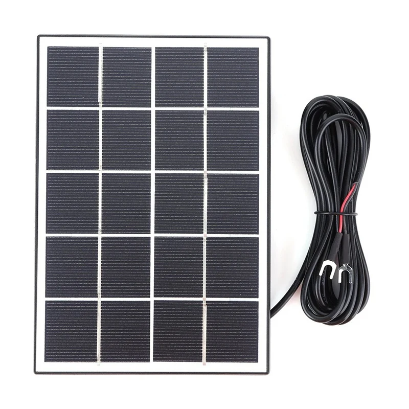 20W Solar Panel Charger Forring Video Doorbell 360° Adjustable Mount Fordoorbell 4/3/3 Plus/2 A
