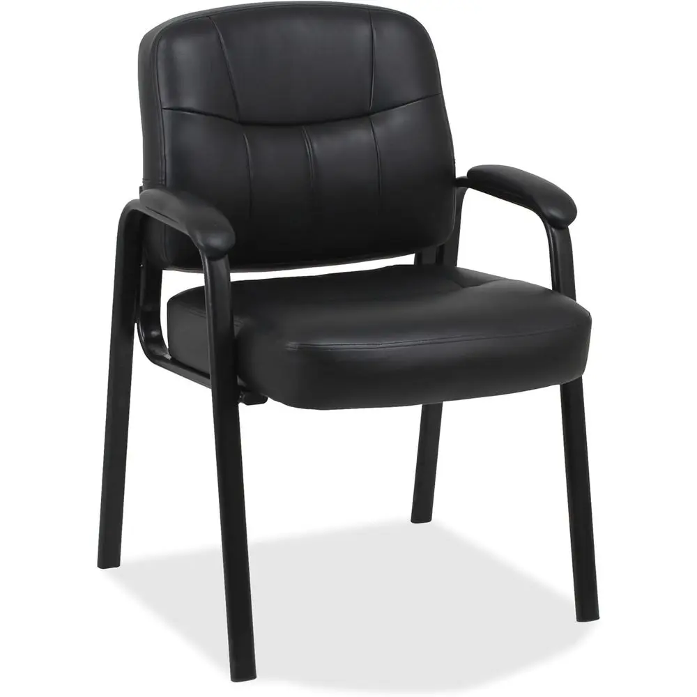 

Executive Grade Black Leather High-Back Chair