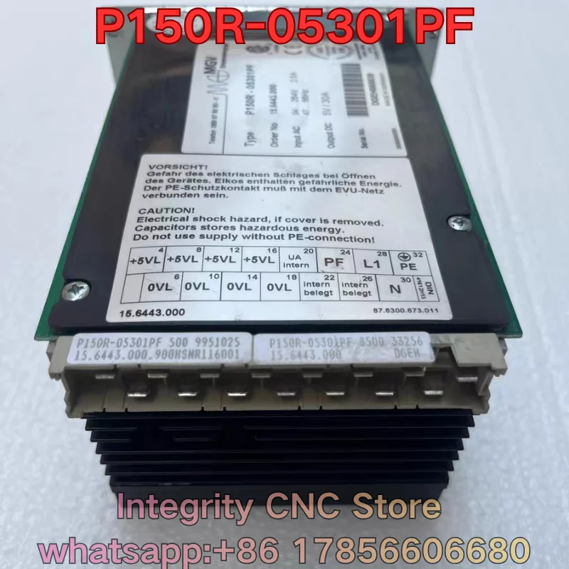 Second-hand P150R-05301PF PLC module function test is normal