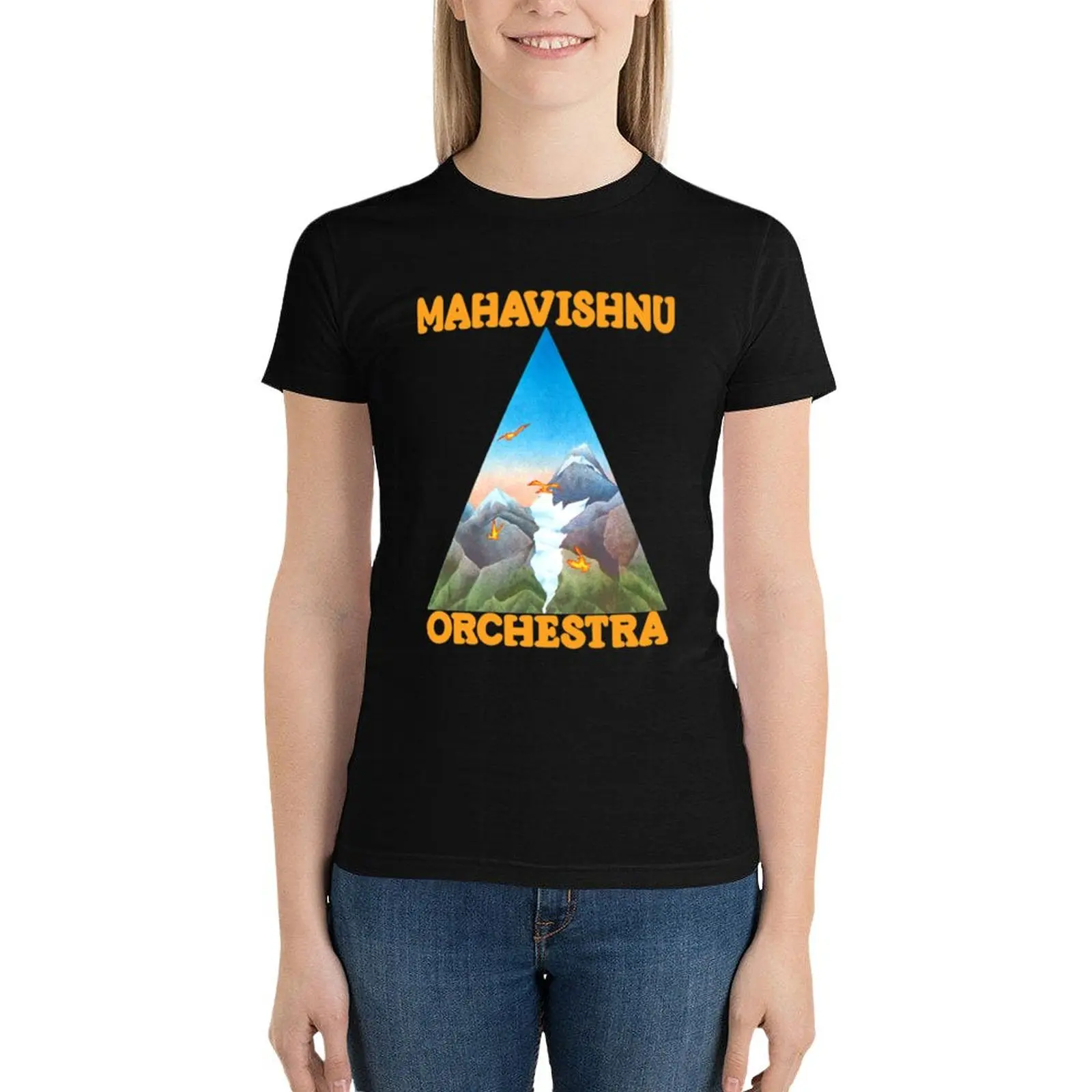 Mahavishnu Orchestra T-Shirt Female clothing summer clothes white t shirts for Women